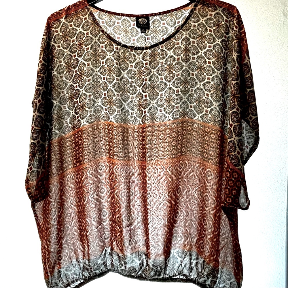 BOBEAU | Women’s Paisley Blouse